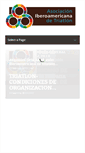 Mobile Screenshot of iberoamericanatriatlon.org